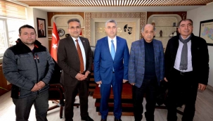 Kaymakam Abay'ı, Hemşerileri Ziyaret Etti