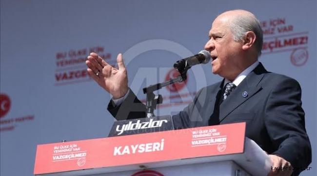 MHP Genel Başkanı Bahçeli pazar günü Kayseri'ye geliyor