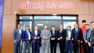 KAYSERİ'DE GÜREŞ SALONU, AÇILDI