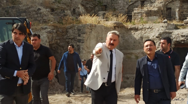 Vali Sayın Gökmen Çiçek, Melikgazi Belediye Başkanı Mustafa Palancıoğlu