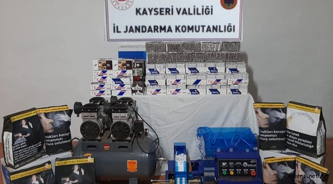 Kaçak Makaron ve Tütün satışı yapan şahıslar yakalandı.