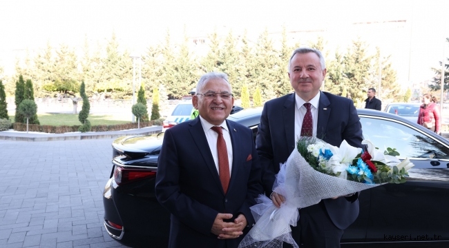 Moldova Ankara Büyükelçisinden Başkan Büyükkılıça Ziyaret