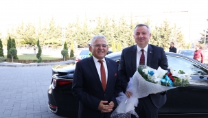 Moldova Ankara Büyükelçisinden Başkan Büyükkılıça Ziyaret