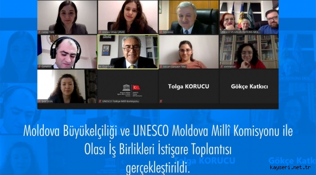 Moldova Büyükelçiliği ve UNESCO Moldova Milli Komisyonu ile Olası İş Birlikleri İstişare Toplantısı gerçekleştirildi.