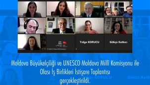 Moldova Büyükelçiliği ve UNESCO Moldova Milli Komisyonu ile Olası İş Birlikleri İstişare Toplantısı gerçekleştirildi.