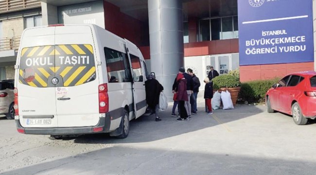 Depremzedeler yurtlara yerleşmeye başladı