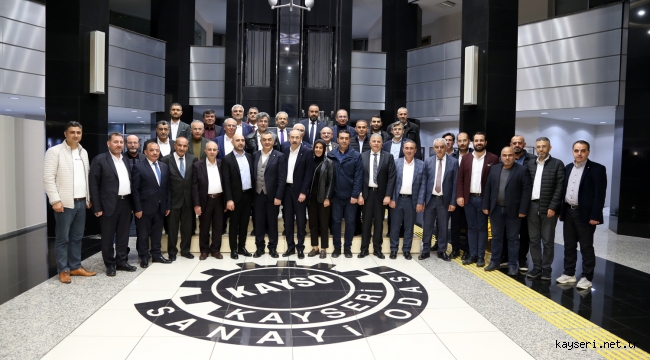 Kayseri'deki Odalar ve Borsa'dan TOBB Konut Seferberliğine Tam Destek
