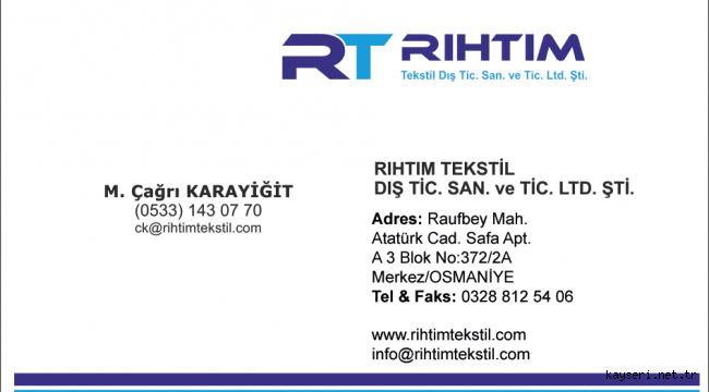 RIHTIM TEKSTIL DIŞ TIC. LTD. ŞTI.: KALITEDE ÖNCÜ, İPLIK SATIŞINDA GÜVENILIR ADRES