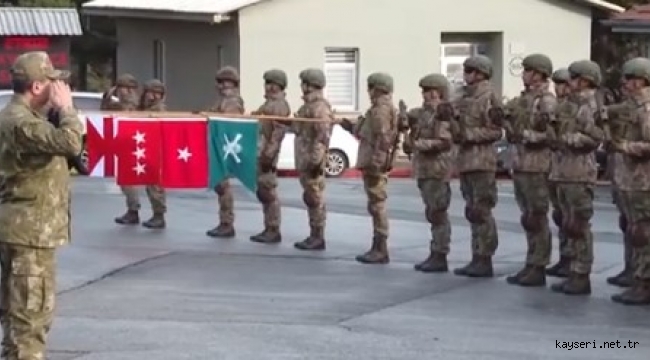 Kara Kuvvetleri Komutanı Orgeneral Selçuk Bayraktaroğlu 1.Komando Tugayını ziyaret etti.