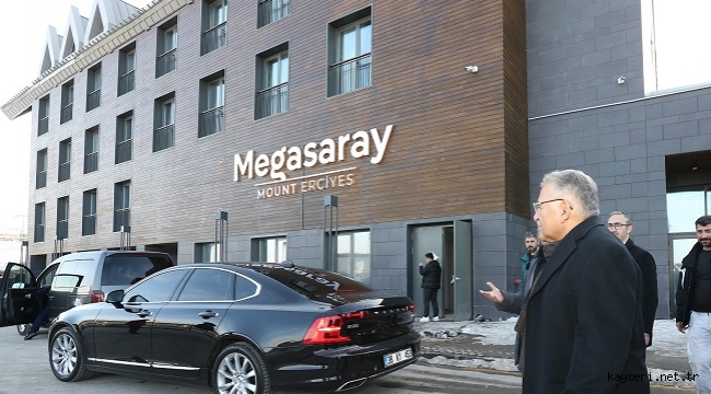 Erciyes'e yeni yılda bir yeni otel daha kazandırıldı!