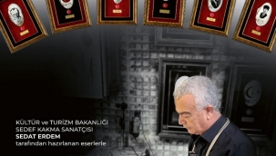 Sedef Kakma Sanatçısı Sedat ERDEM'in Atatürk Portreleri Sergisi