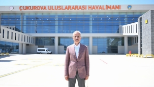 ÇUKUROVA HAVALİMANI'NIN YOLCU SAYISI 2 MİLYONU AŞTI
