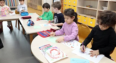 Mudanyalı çocuklar sevgilerini Hatay'a gönderdi