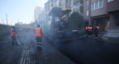 Bakırköy Belediyesi 50 Ton Asfalt Serimi Gerçekleştirdi