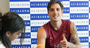 Nicolo Zaniolo Galatasaray antrenmanında