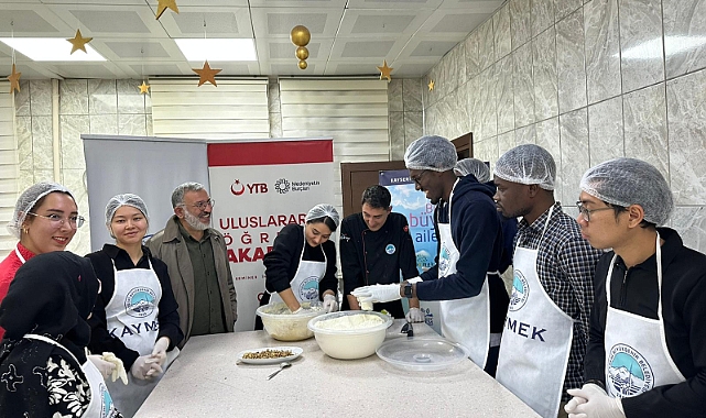 NEVZİNE DÜNYAYA AÇILDI: Uluslararası Öğrenci Akademisi Kayseri Mutfağında Kültür Köprüsü Kurdu