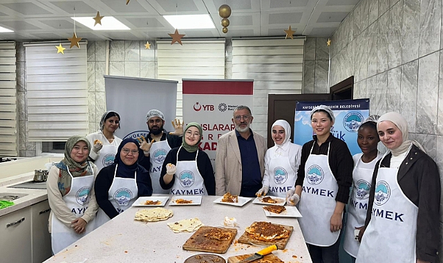 ÖĞRENCİLERE KAYSERİ YEMEKLERİ KURSU VE YAĞLAMA ETKİNLİĞİ