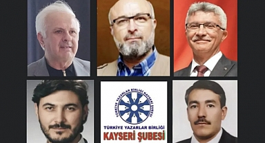 TÜRKİYE YAZARLAR BİRLİĞİ KAYSERİ ŞUBESİ GENEL KURULU YAPILDI