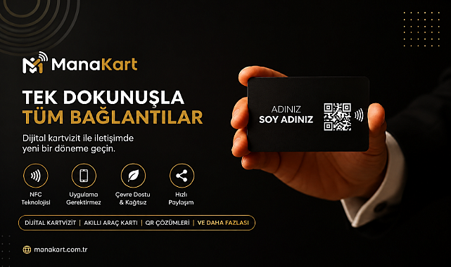 ManaKart, Dijital Kartvizit Teknolojisiyle İş Dünyasında Yeni Dönem Başlatıyor