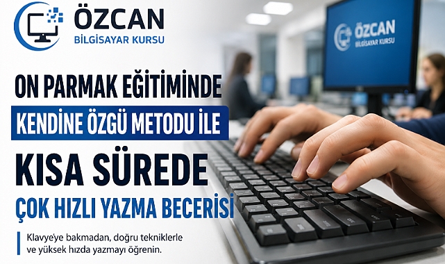 Özcan Bilgisayar Kursu'ndan Dijital Yeteneklere Yeni Destek