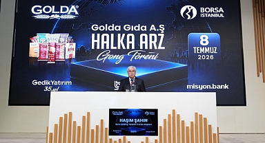Borsa İstanbul’da gong Golda Gıda için çaldı