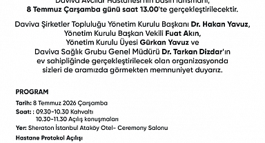 DAVIVA AVCILAR HASTANESİ AÇILIYOR