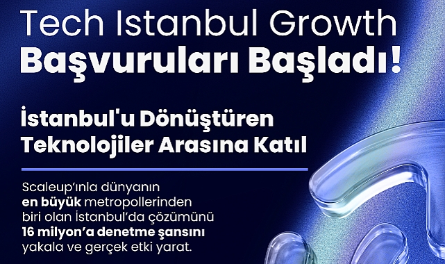 ECH ISTANBUL GROWTH 2026 BAŞVURULARI BAŞLADI İBB, TEKNOLOJİ GİRİŞİMLERİNİ KAMU İLE BULUŞTURMAYA DEVAM EDİYOR