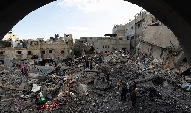 Soykırımcı İsrail'in Gazze'ye düzenlediği saldırılarda can kaybı 73 bin 74'e çıktı
