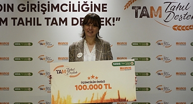 Tam Tahıl Tam Destek ile girişimini geliştirdi: Atık durumdaki meyveleri hammaddeye dönüştürdü
