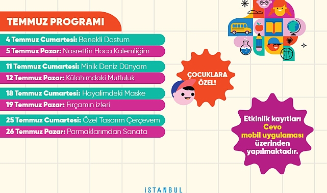 Yaz Tatilinde Eğlence İstanbul Cevahir’de