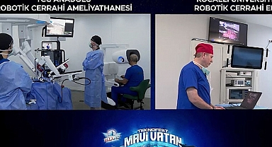 TEKNOFEST MAVİ VATAN'DA TARİHİ DENEME: TCG ANADOLU'DA 5G DESTEKLİ ROBOTİK CERRAHİ